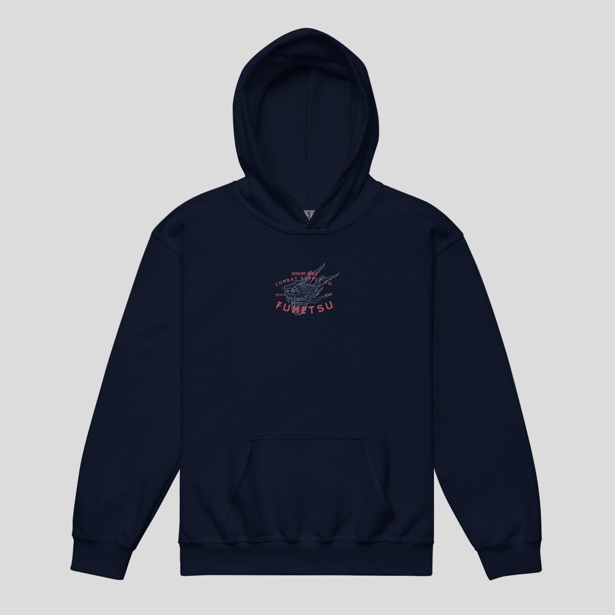 Fumetsu Dragon Slayer Kids Hoodie Navy