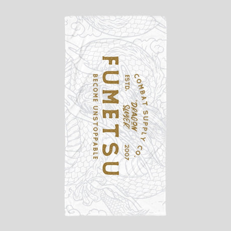 Fumetsu Dragon Slayer Large Towel White