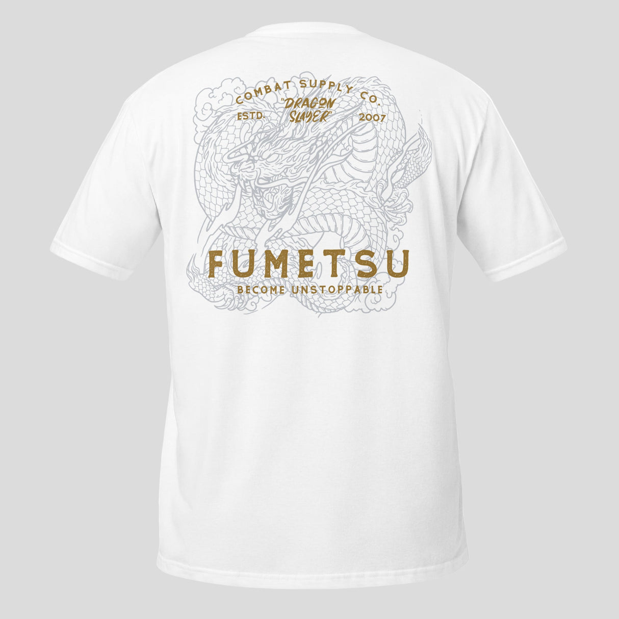 Fumetsu Dragon Slayer T-Shirt White Back