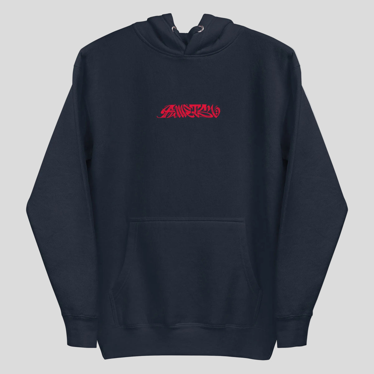 Fumetsu Ikigai Hoodie Navy/Red