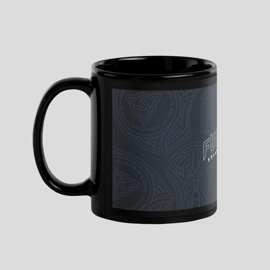 Fumetsu Mjolnir Glossy Mug Black Left