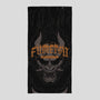Fumetsu Oni Demon Large Towel Black