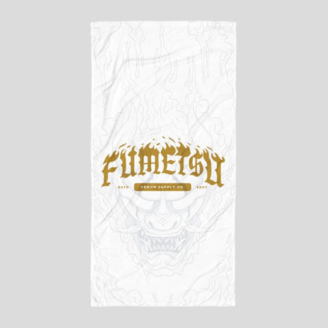 Fumetsu Oni Demon Large Towel White