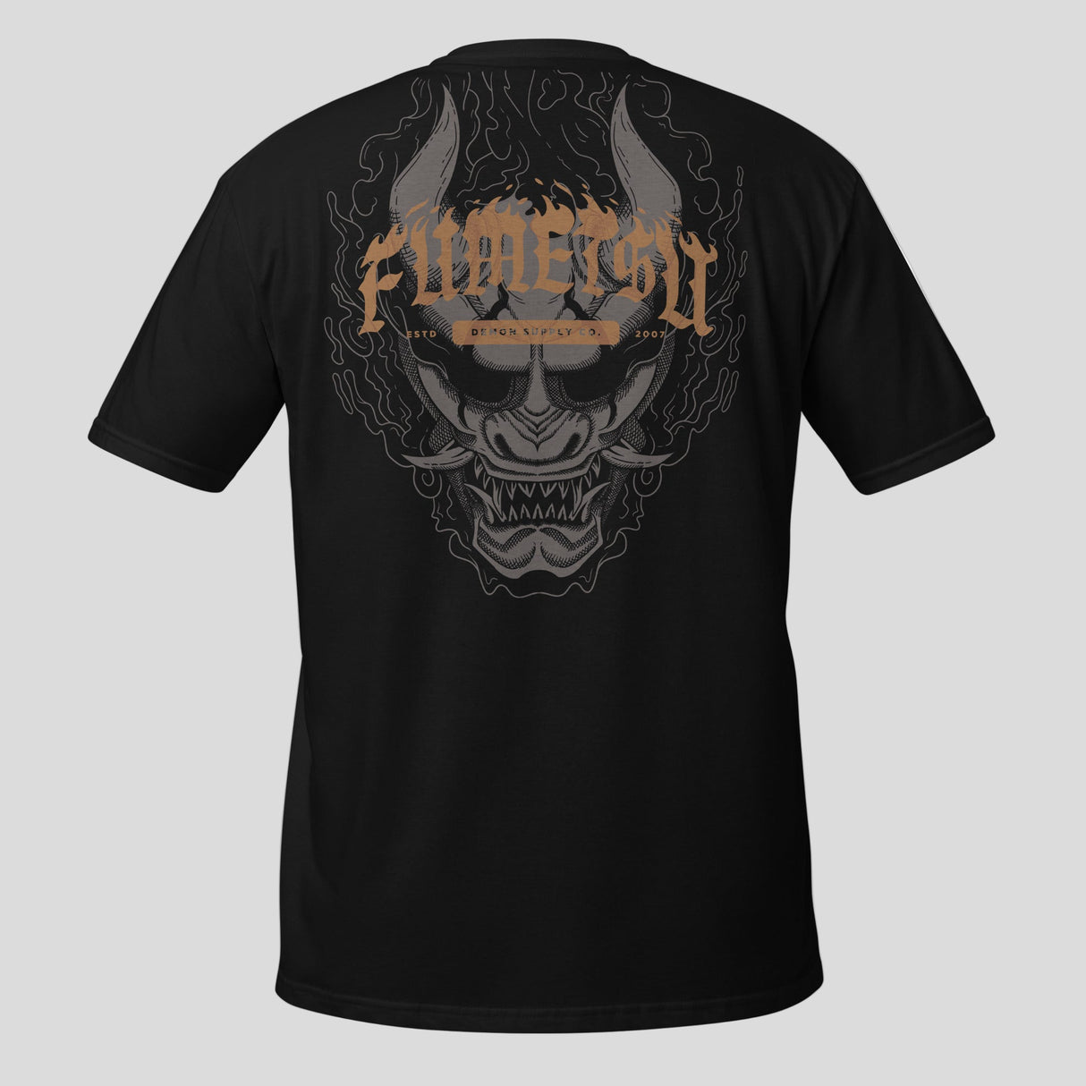 Fumetsu Oni Demon T-Shirt Black Back
