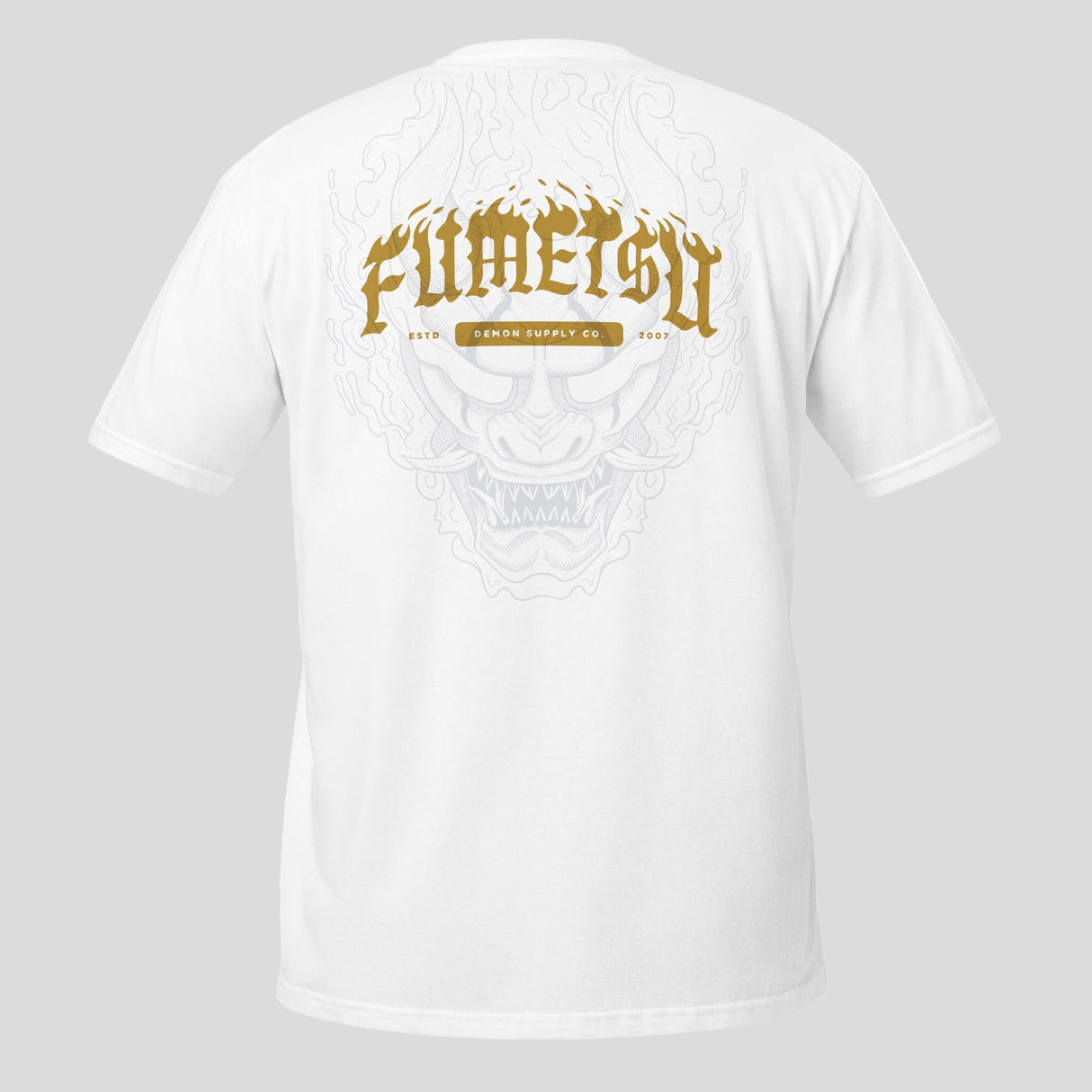 Fumetsu Oni Demon T-Shirt White Back