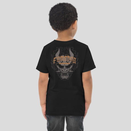 Fumetsu Oni Demon Toddler T-Shirt Black Back