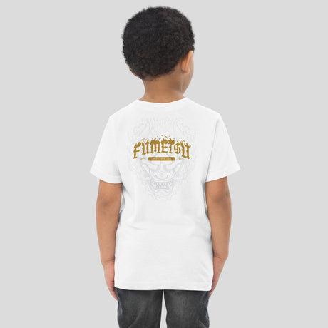 Fumetsu Oni Demon Toddler T-Shirt White Back