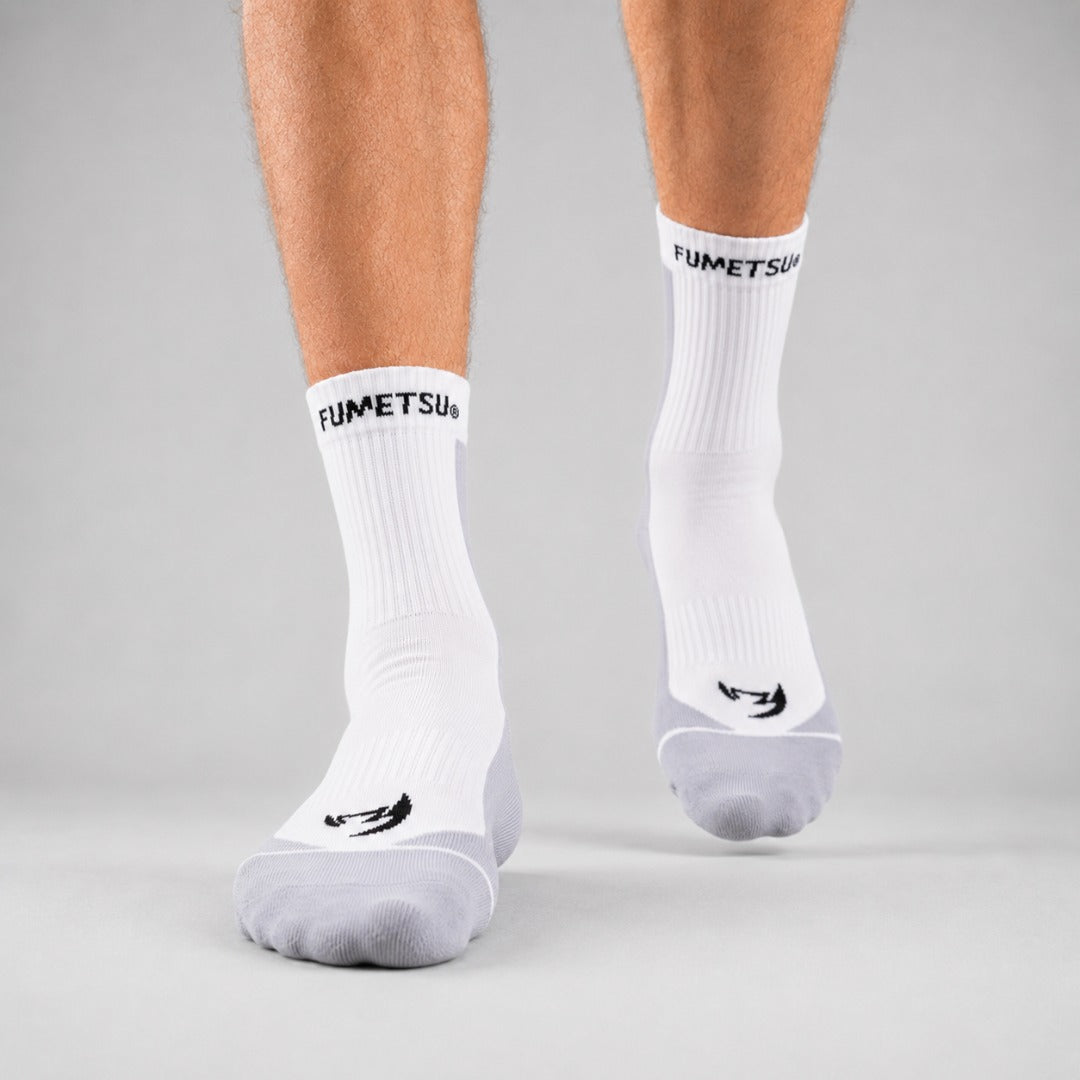 White/Grey Fumetsu Ghost 2 Pack Socks