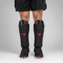 Black/Red Fumetsu Ghost S3 Thai Shin Guards