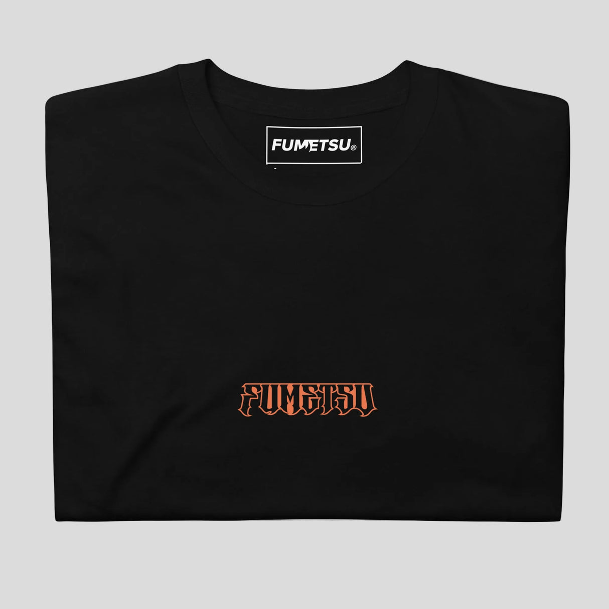 Fumetsu Immortal Tiger T-Shirt Black/Orange Folded