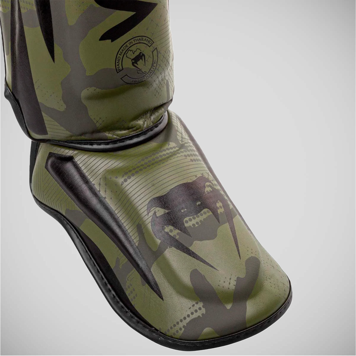 Khaki/Camo Venum Elite Shin Guards