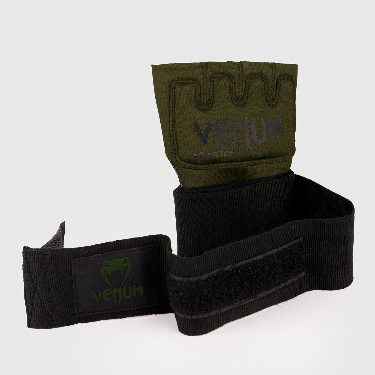 Venum Kontact Gel Glove Wraps Khaki/Black