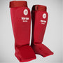 Red Top Ten Dae IFMA Shin/Instep Guards