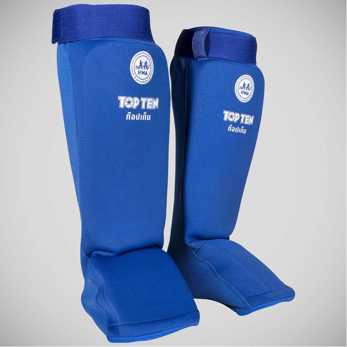 Blue Top Ten Dae IFMA Shin/Instep Guards
