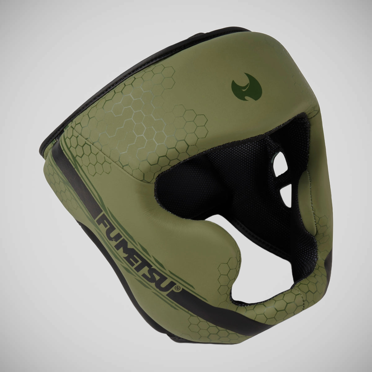 Olive Green/Black Fumetsu Alpha Pro Head Guard