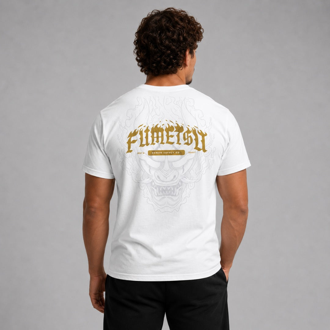 Fumetsu Oni Demon T-Shirt White