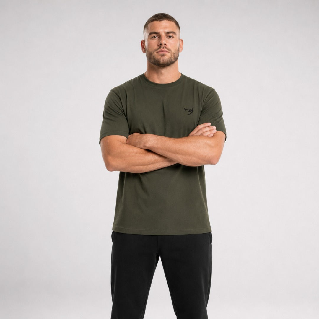 Origins 2.0 T-Shirt Khaki Lifestyle 1
