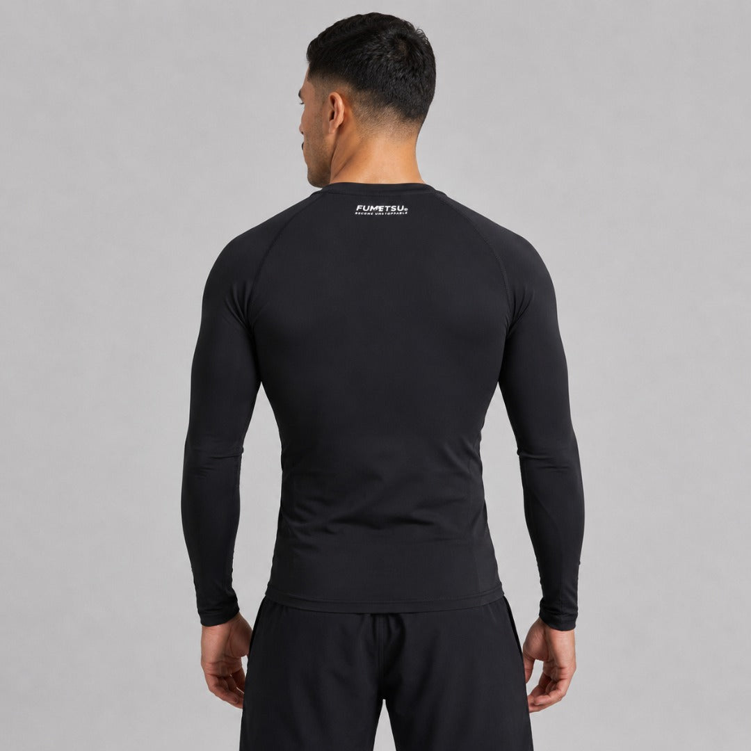 Black Fumetsu Origins Long Sleeve Rash Guard