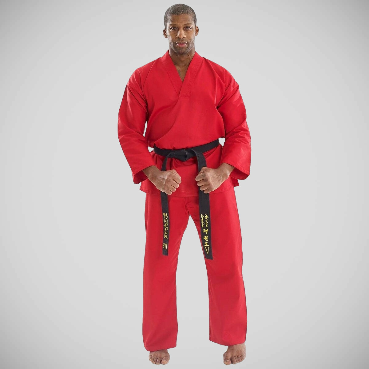 Red Bytomic Adult V-Neck Uniform