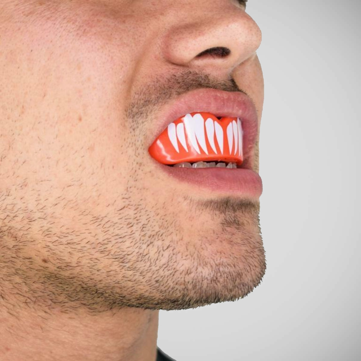 Red/White SafeJawz Extro Viper Mouth Guard