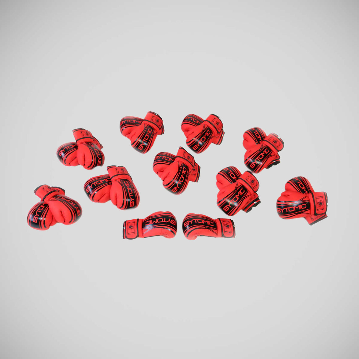Red/Black Bytomic Axis V2 Boxing Glove 10 Pack