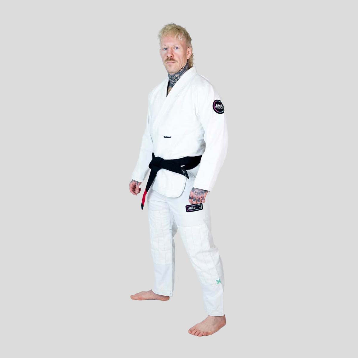 Roll Supreme The Low Key BJJ Gi White