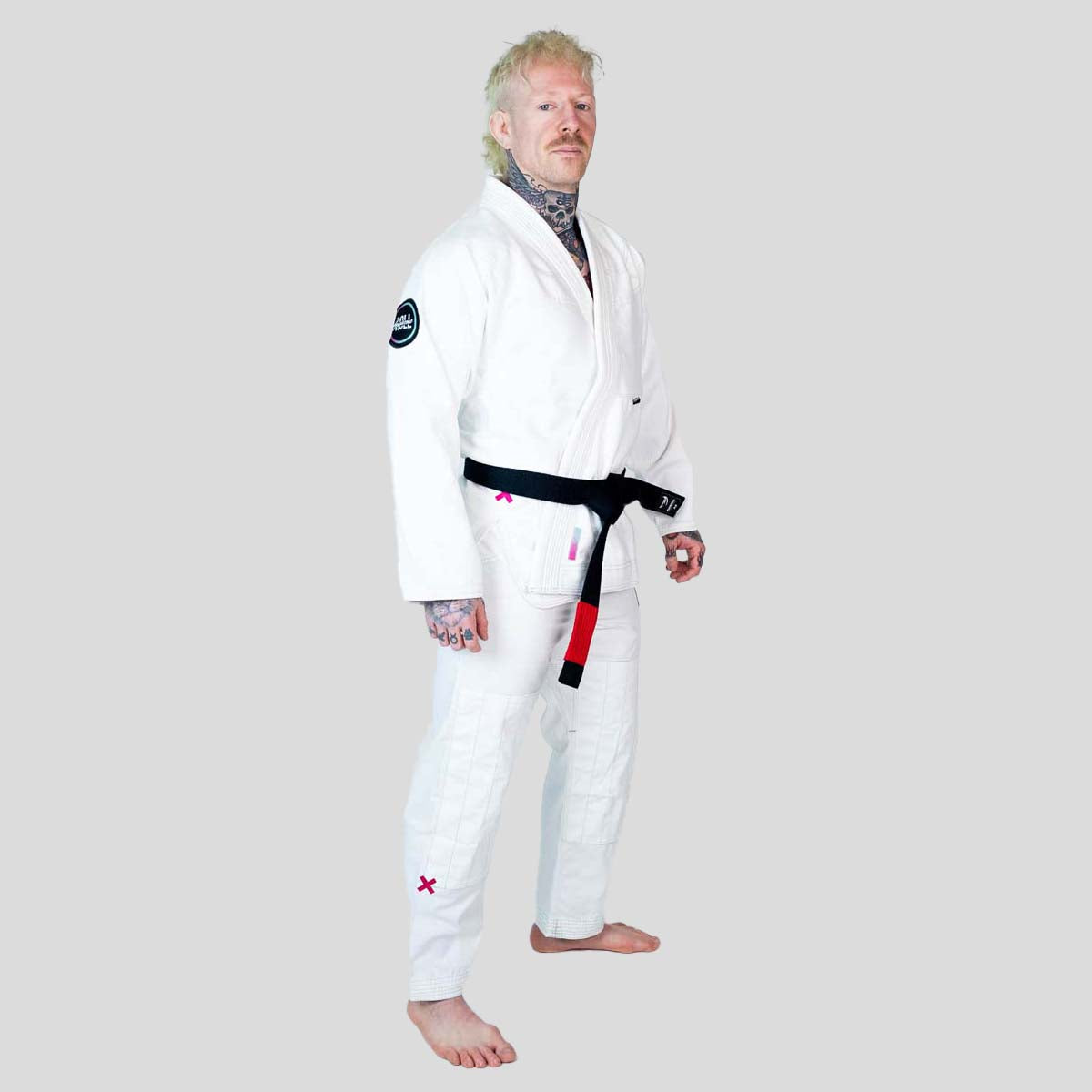 Roll Supreme The Low Key BJJ Gi White