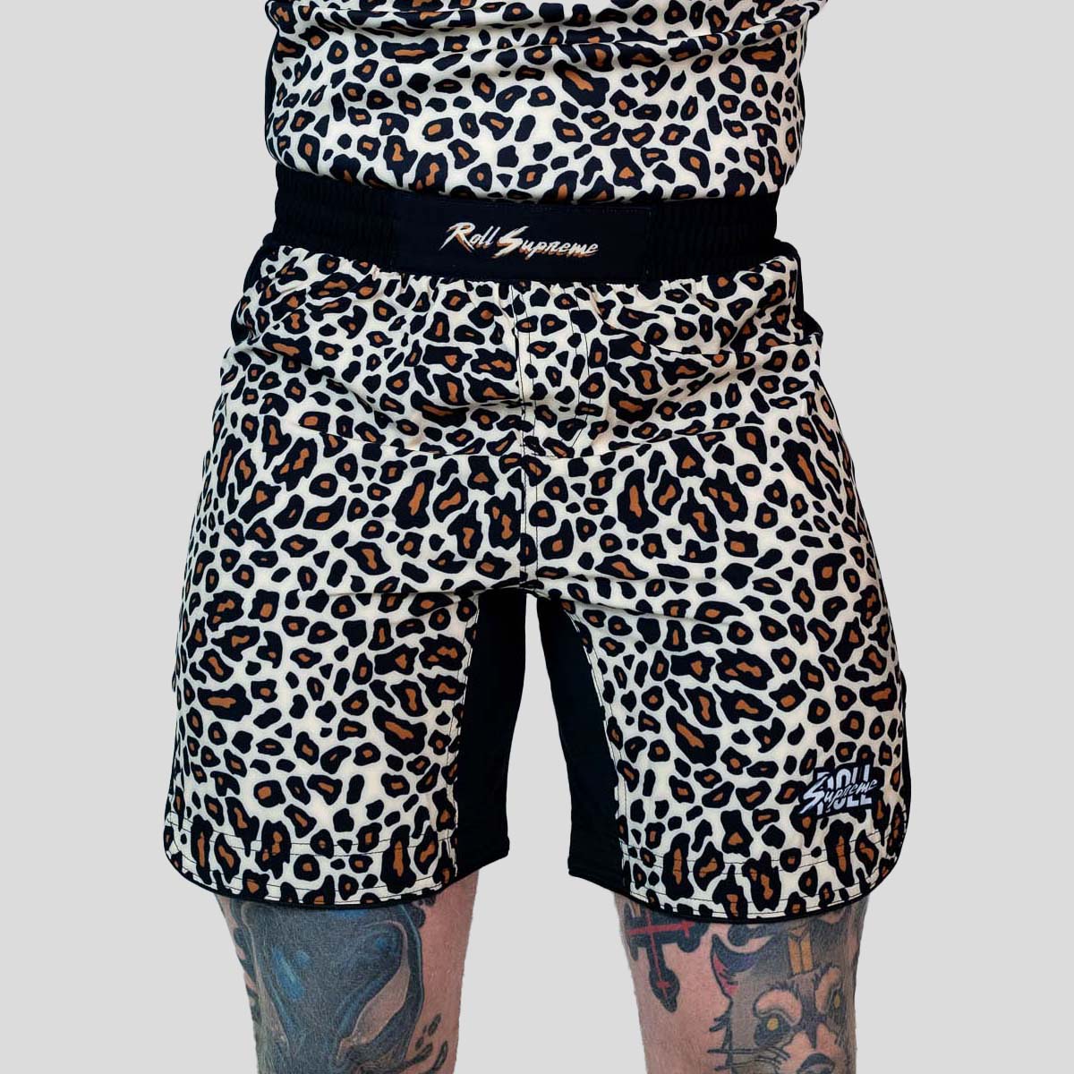 Roll Supreme The Butcher Fight Shorts Yellow/Brown