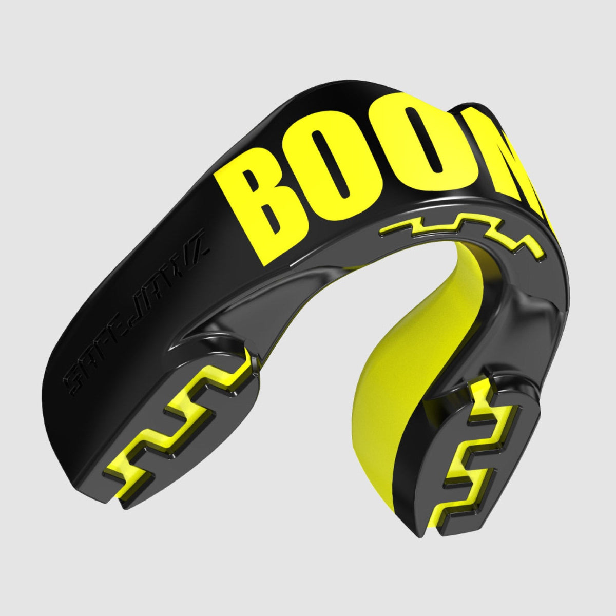 Black/Yellow SAFEJAWZ Extro Series Boom Mouthguard