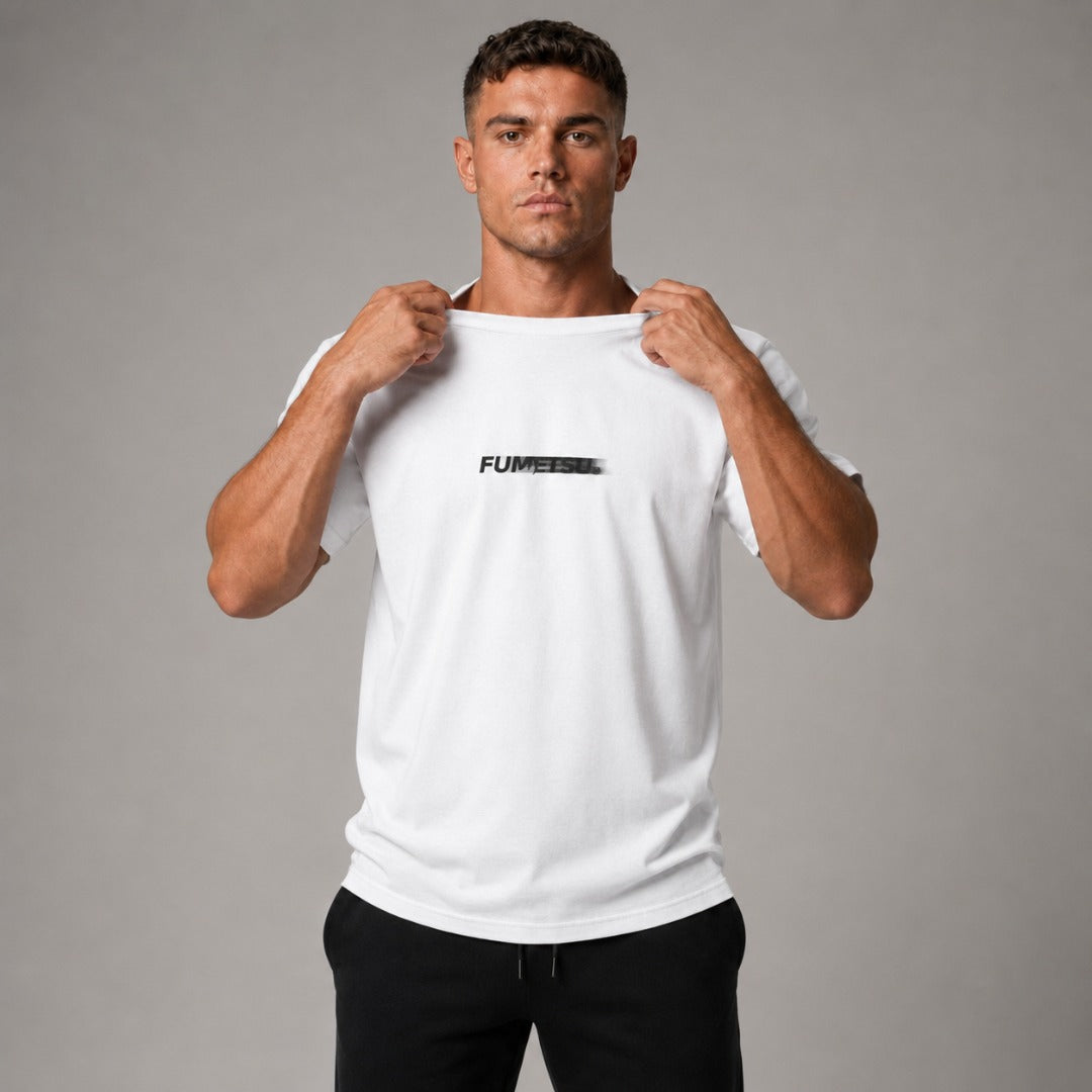 Fumetsu Signature Blur T-Shirt White