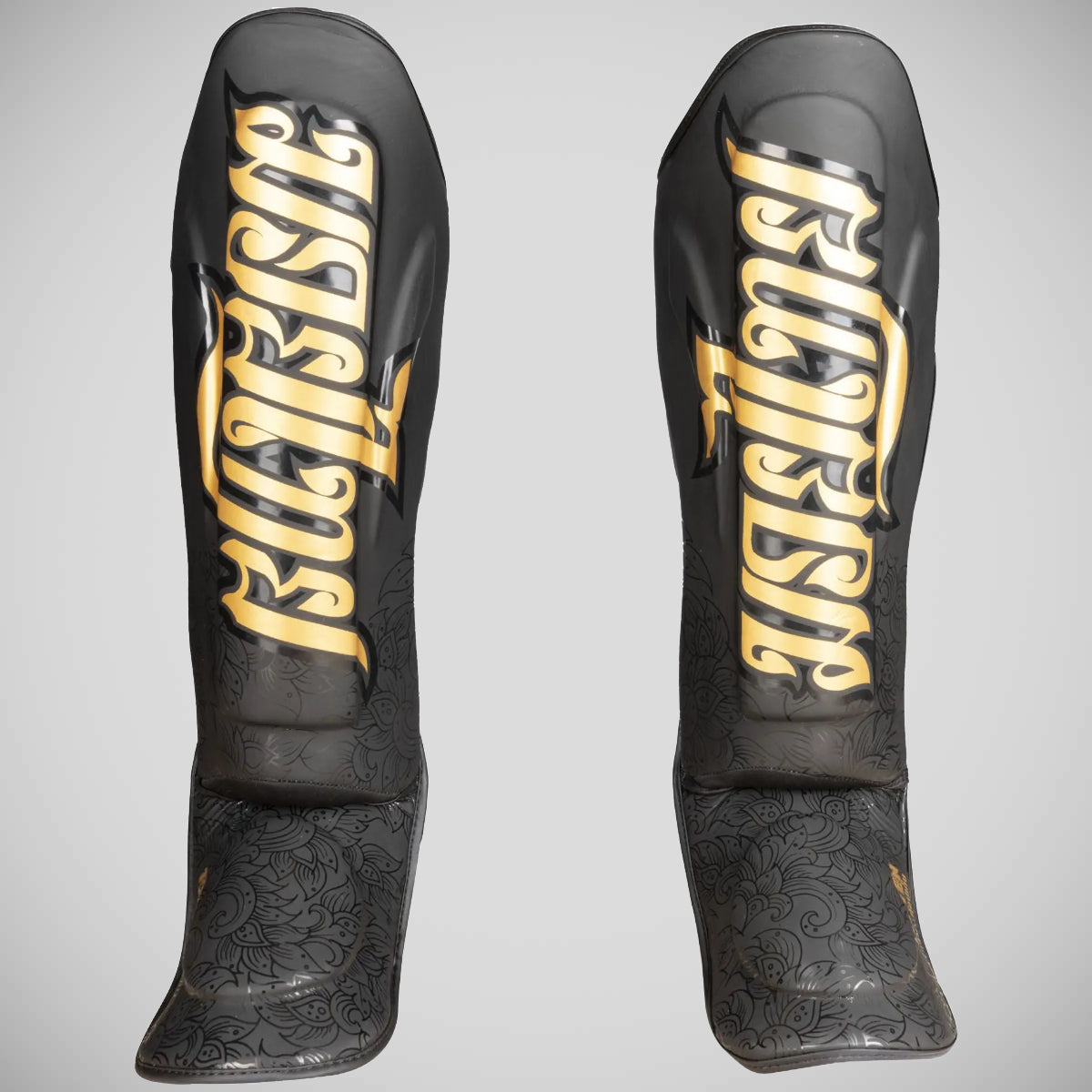 Top Ten Nong Han Shin Instep Guards Black/Gold