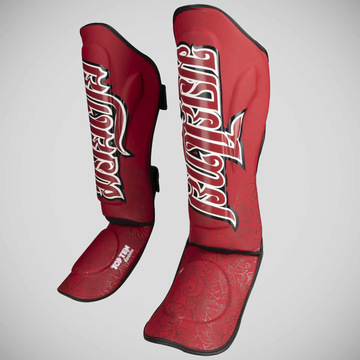 Top Ten Nong Han Shin Instep Guards Red