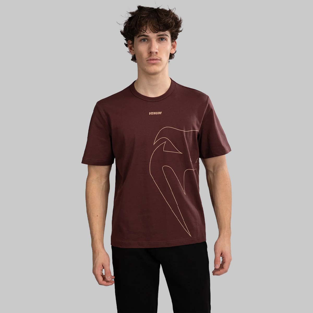 Venum Giant Connect T-Shirt Chocolate Brown