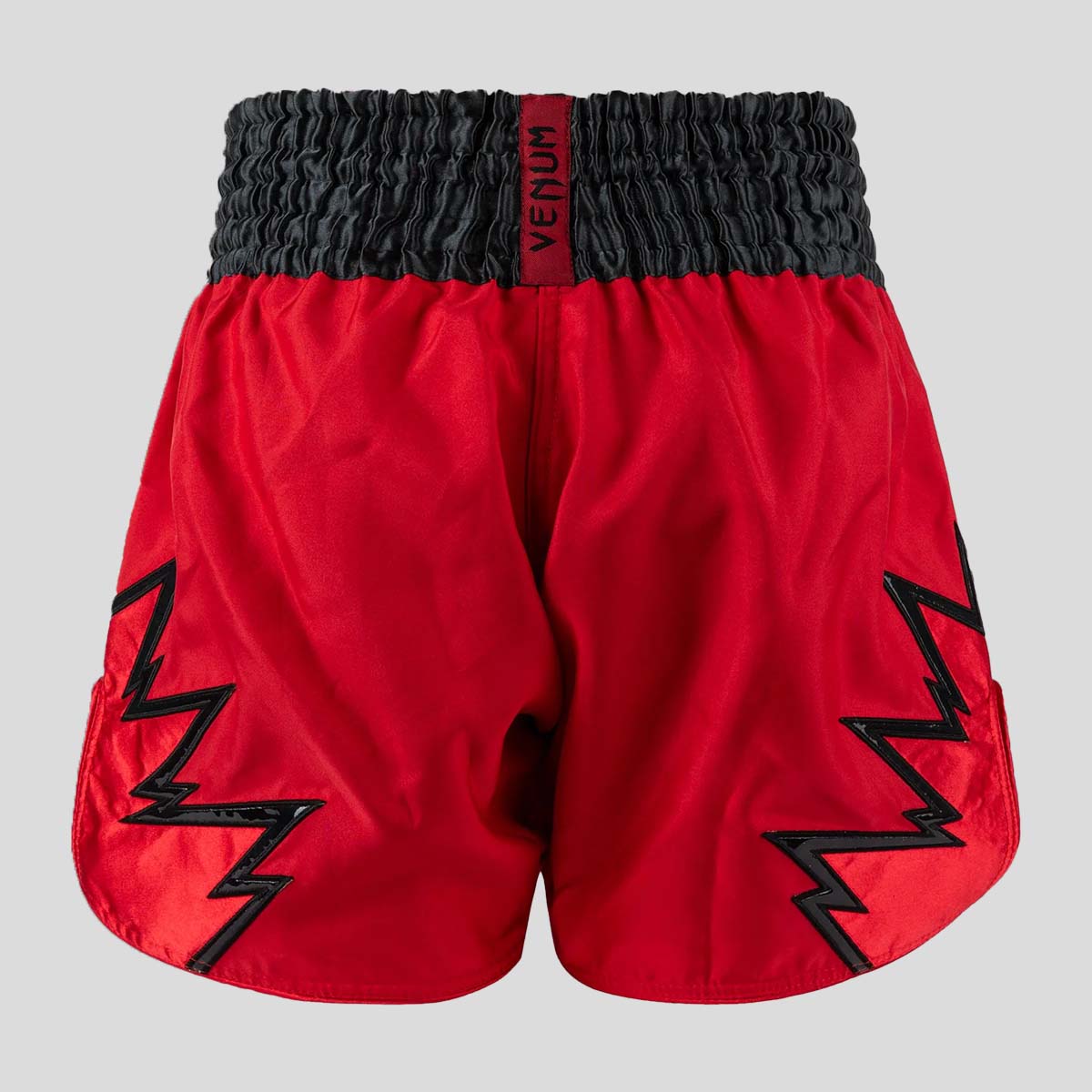Venum Inferno Muay Thai Shorts Red/Charcoal/Black