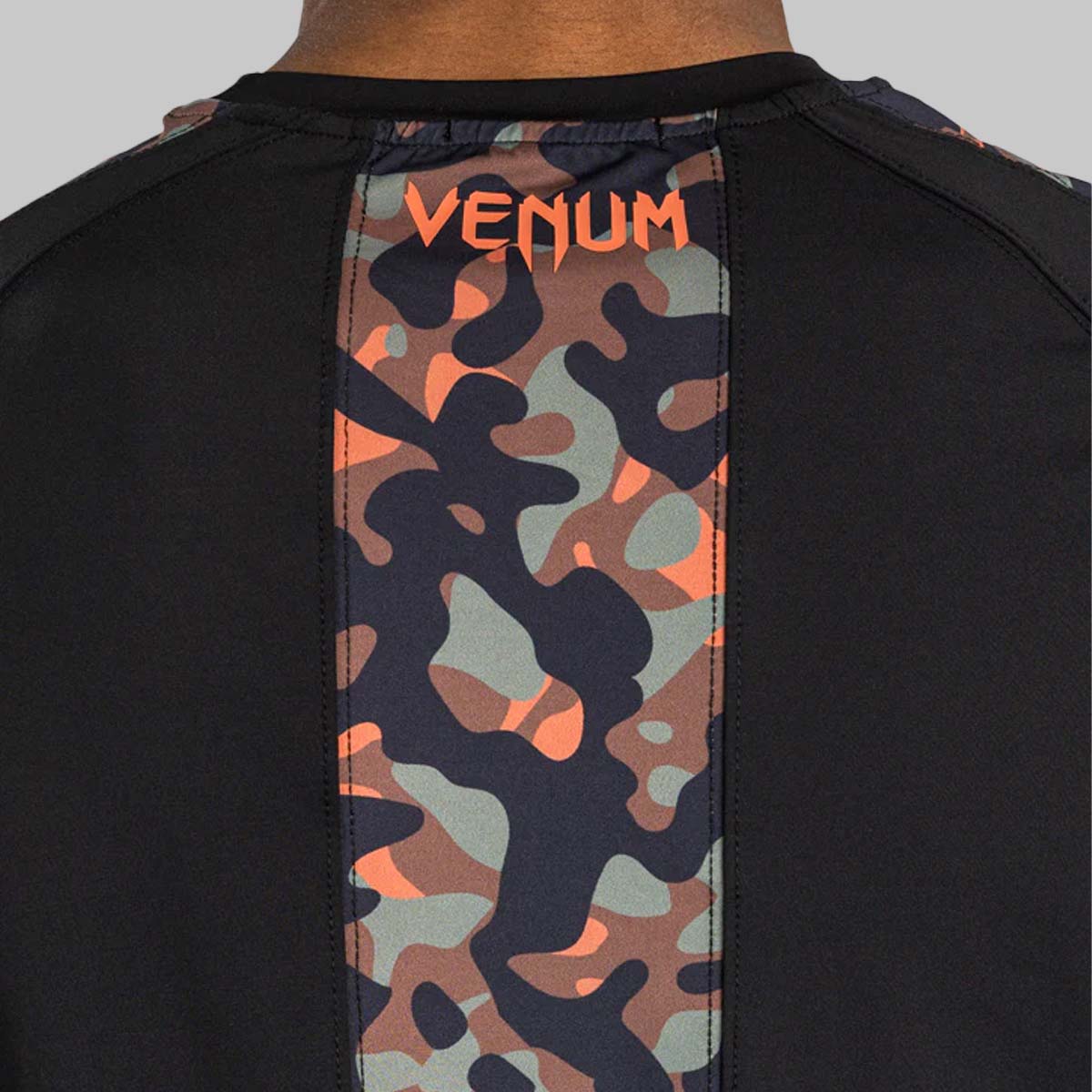 Venum Jungle Ops Dry Tech T-Shirt Black/Khaki Camo