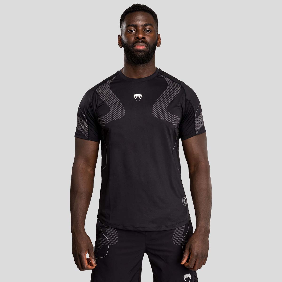 Venum Nexus Dry Tech T-Shirt Black/Silver