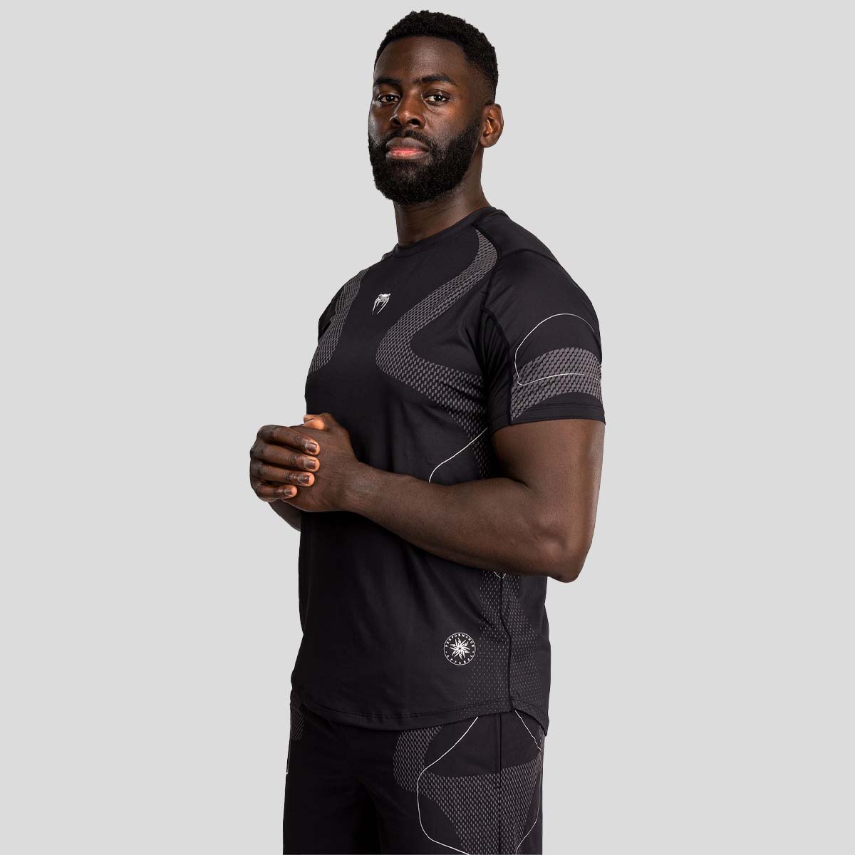 Venum Nexus Dry Tech T-Shirt Black/Silver