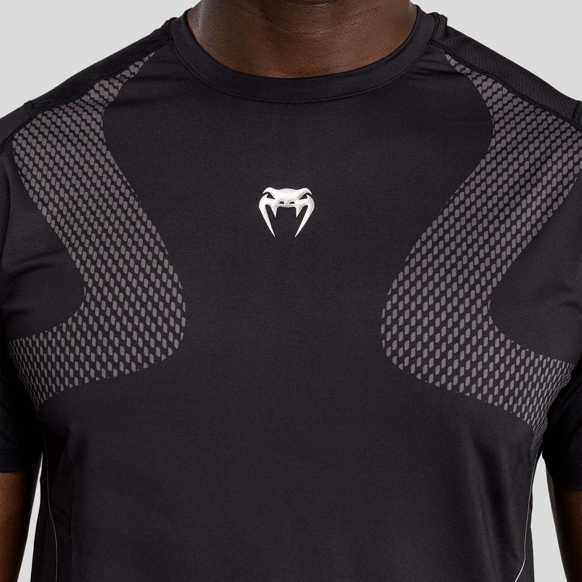 Venum Nexus Dry Tech T-Shirt Black/Silver