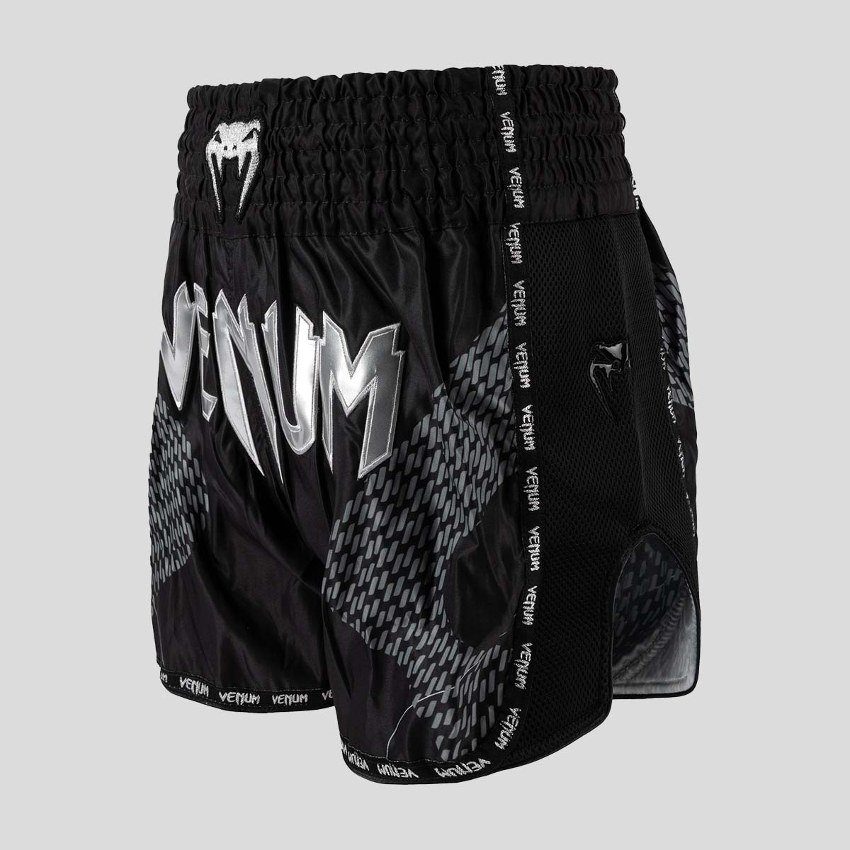 Venum Nexus Muay Thai Shorts Black/Silver