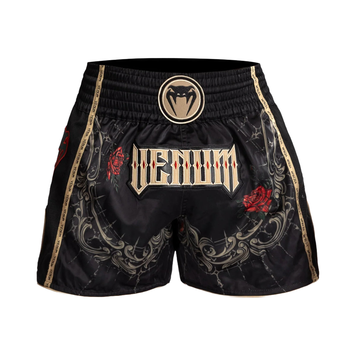Venum Santa Muerte 5.0 Muay Thai Shorts Black/Gold