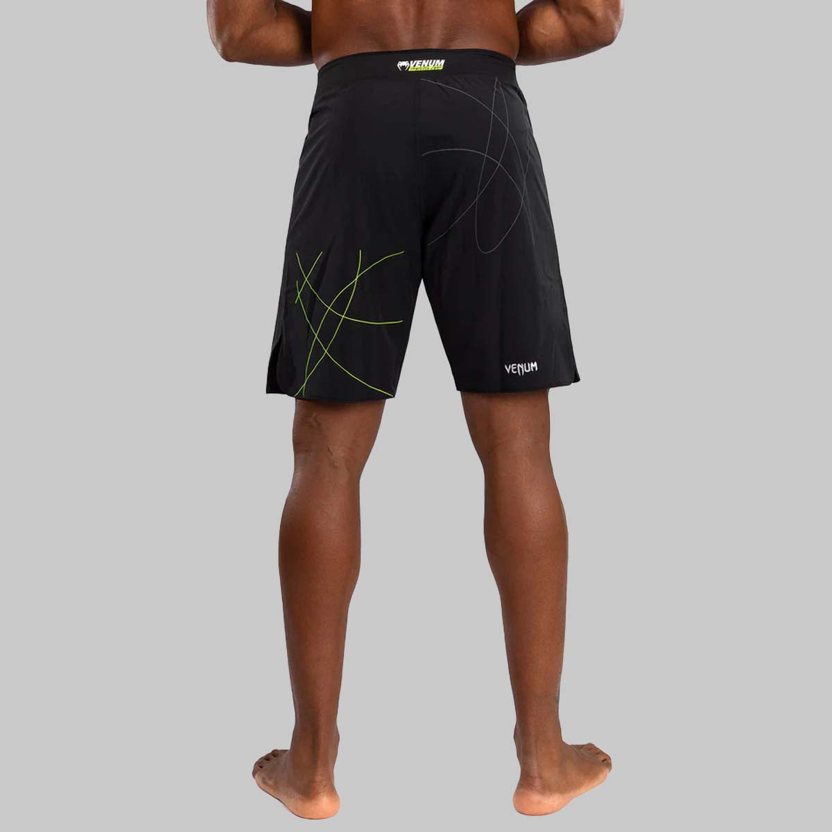 Venum Training Camp 4.0 Fight Shorts Black/Neo Green