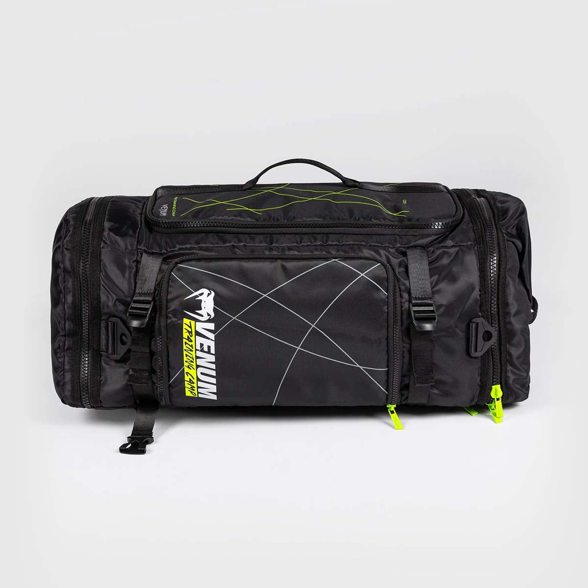 Venum Training Camp 4.0 Sports Bag Black/Neo Green