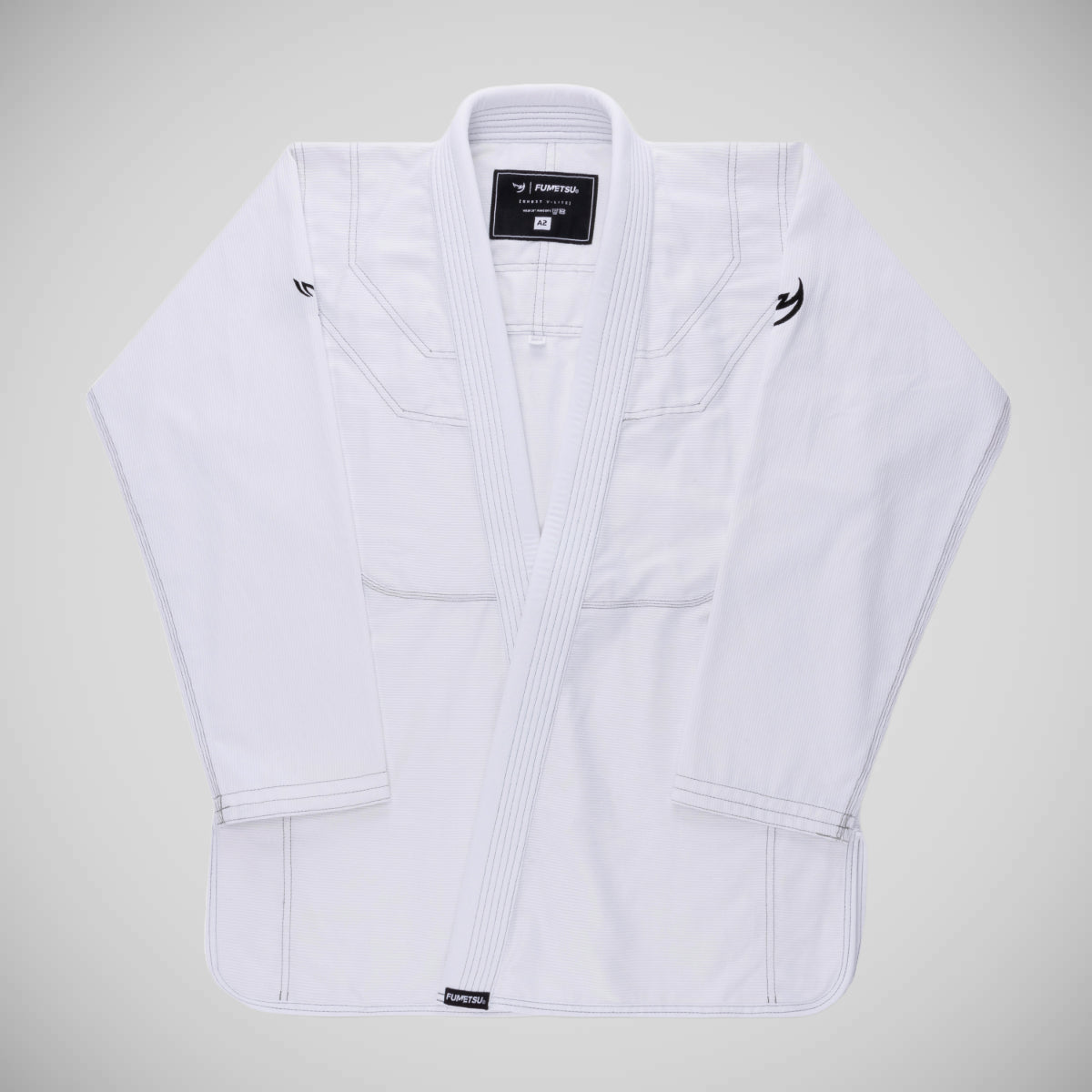 White/Black Fumetsu Ghost V-Lite BJJ Gi