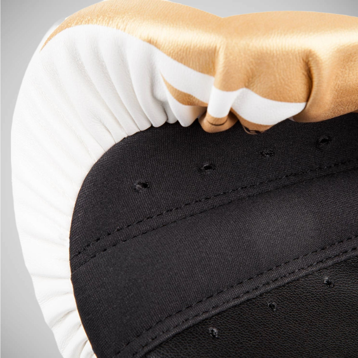 White/Black/Gold Venum Challenger 3.0 Boxing Gloves