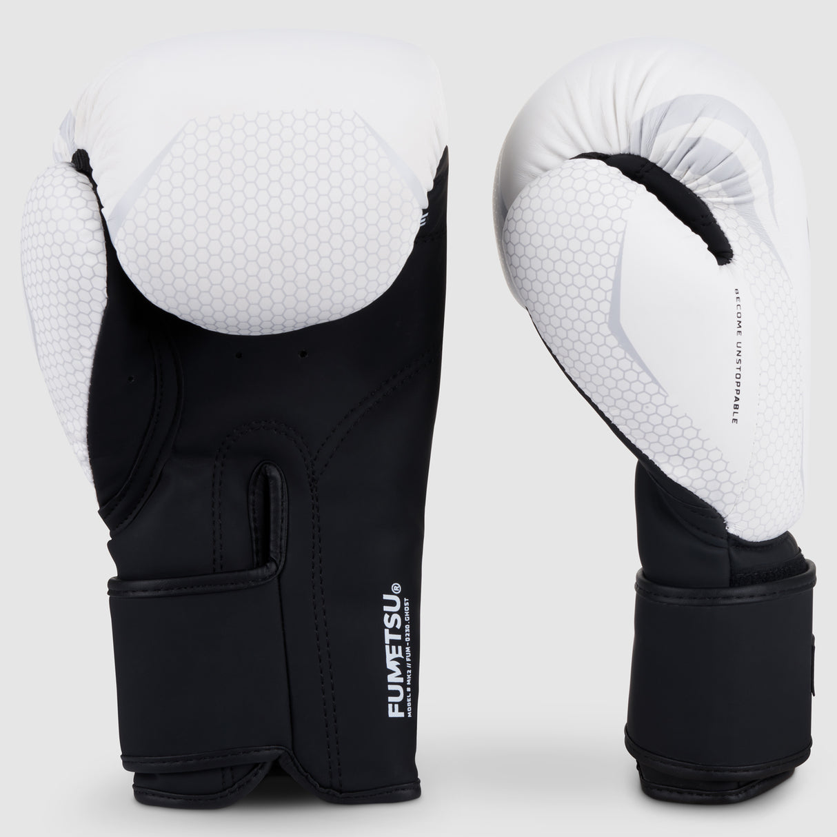 White Fumetsu Ghost MK2 Boxing Gloves