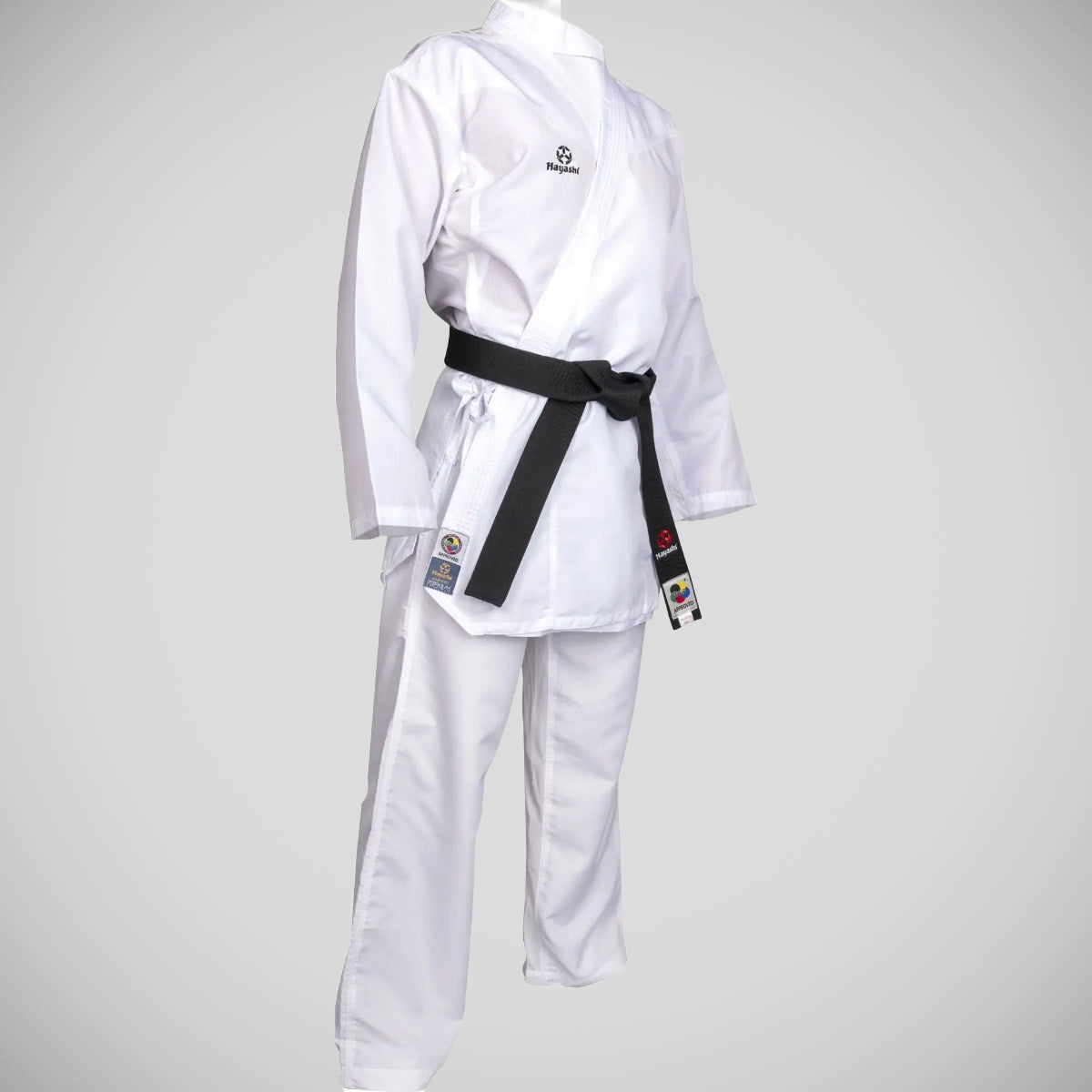 White Hayashi Premium Kumite Karate Gi Kids