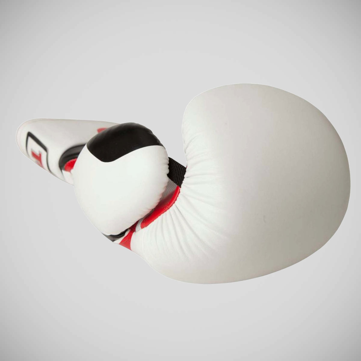 White/Red/Black Top Ten Stripe Boxing Gloves