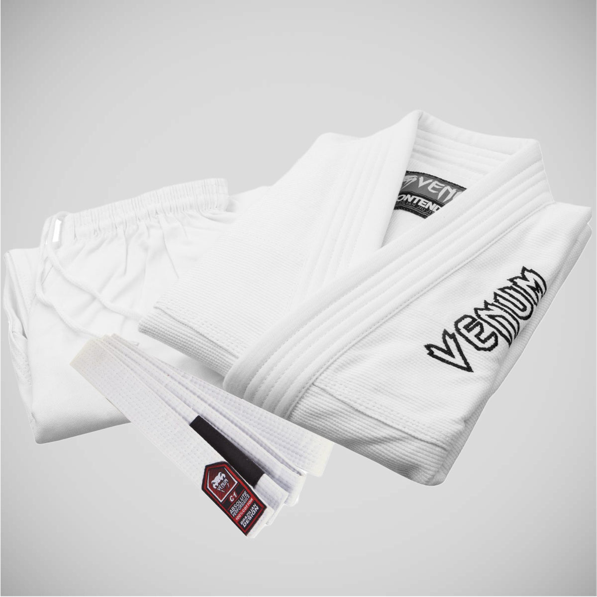 White Venum Contender Kids BJJ Gi