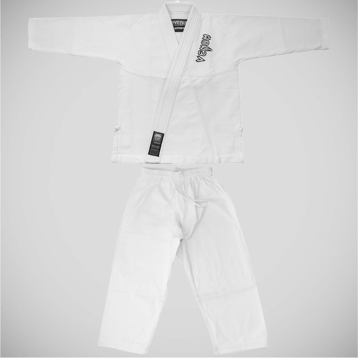 White Venum Contender Kids BJJ Gi