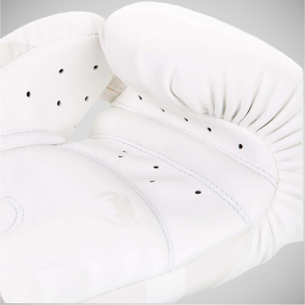 White/White Venum Elite Boxing Gloves